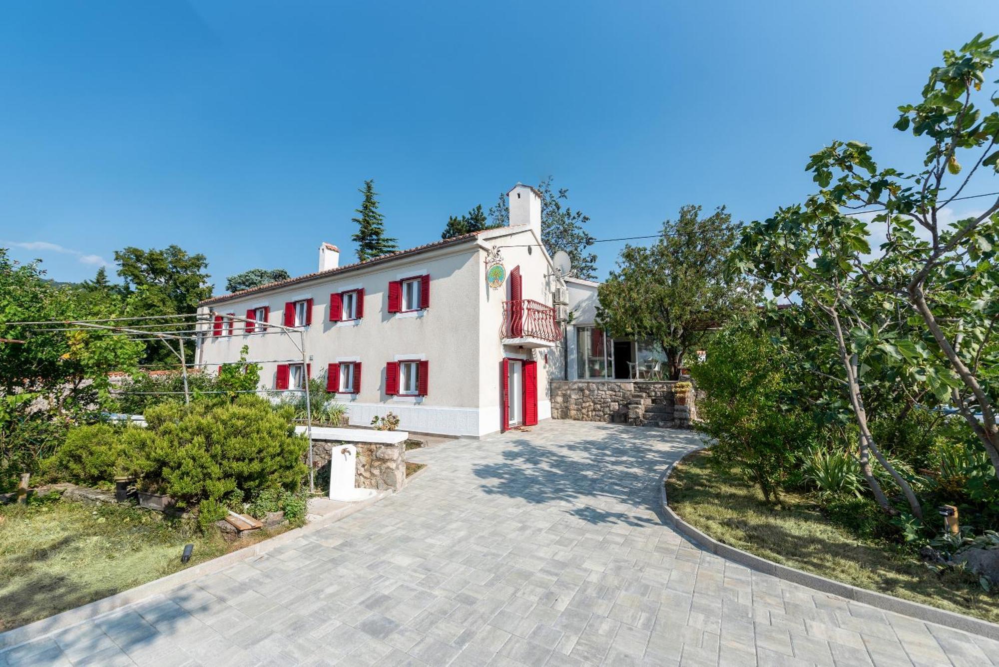 Garden Villa Hreljin Esterno foto